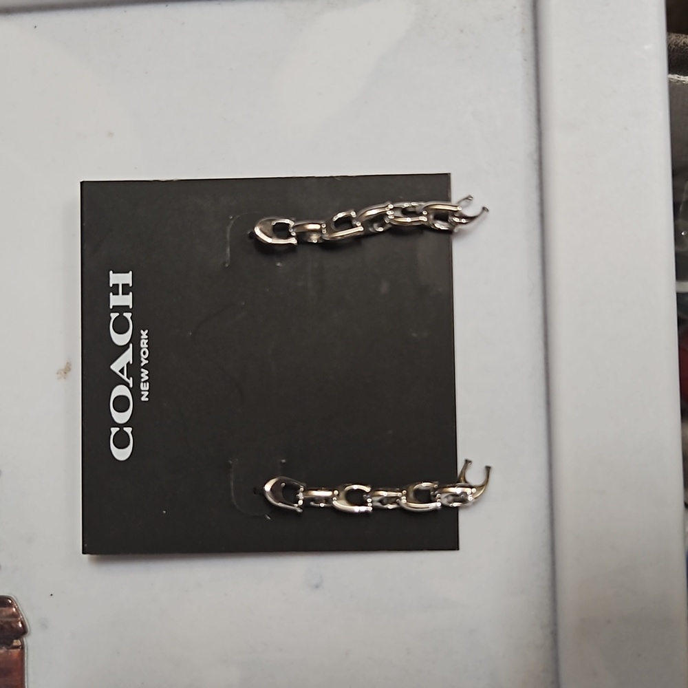Coach earrings